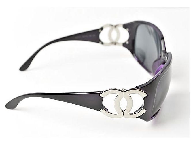 Chanel Sunglasses Polarized Purple - view 4
