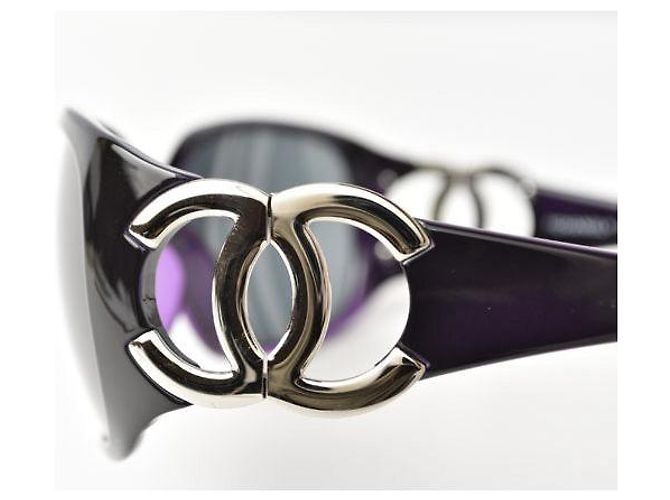 Chanel Sunglasses Polarized Purple - view 5