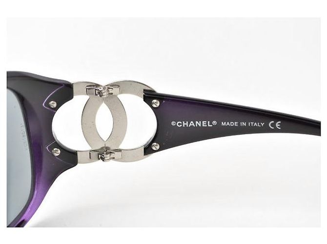 Chanel Sunglasses Polarized Purple - view 6