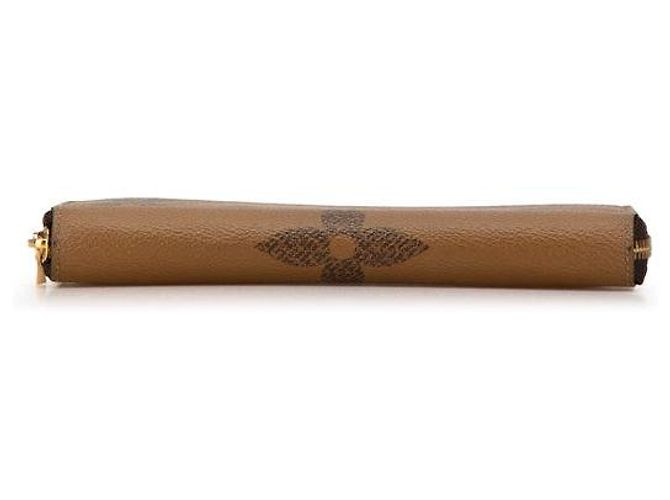 Portafoglio Zippy Monogramma Gigante Louis Vuitton Marrone - vista 3