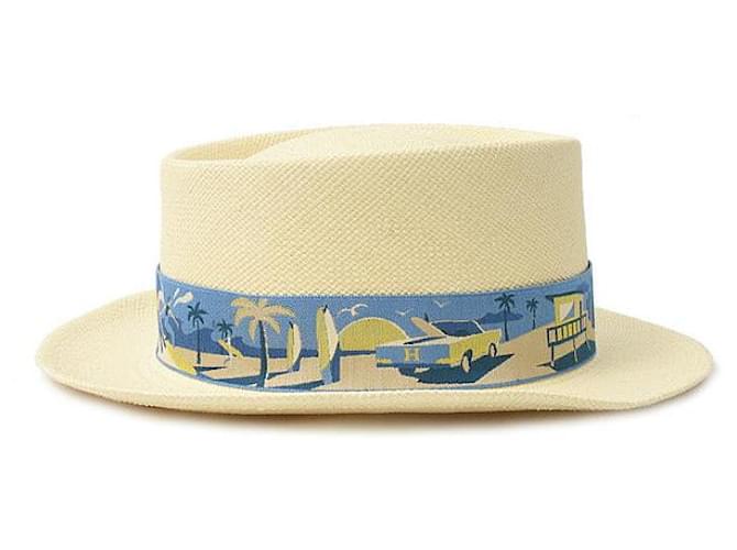 Hermès Cappello di paglia beige Hermes Marrone - vista 3