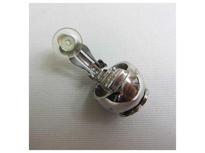Pendientes de plata Chanel Marca Coco Metálico - vista 2
