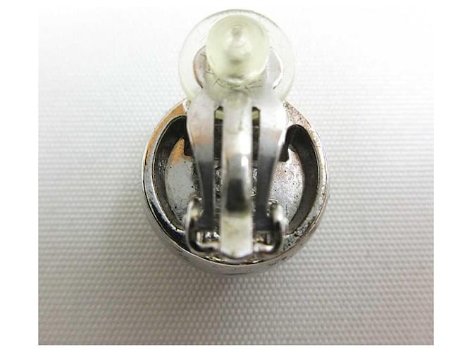 Pendientes de plata Chanel Marca Coco Metálico - vista 4