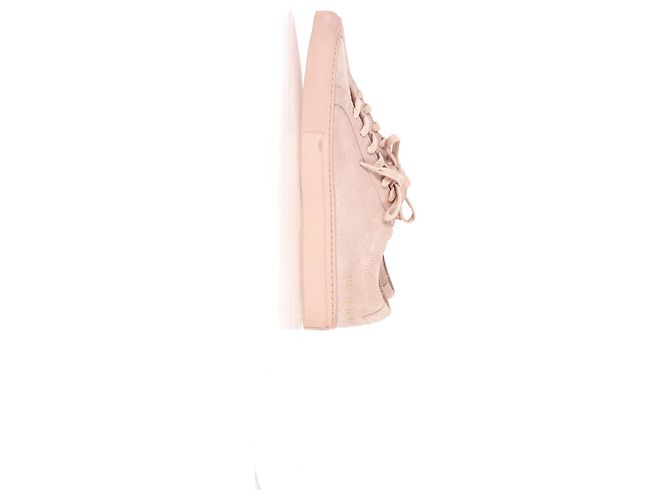 Autre Marque Donna di Common Projects Sneakers Achilles in Camoscio Rosa Marrone - vista 13