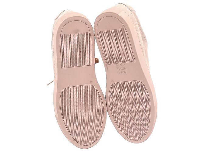 Autre Marque Donna di Common Projects Sneakers Achilles in Camoscio Rosa Marrone - vista 6