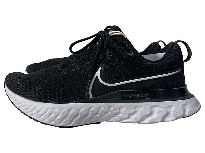 Nike React Infinity Run Flyknit III Laufschuhe aus schwarzem Synthetik - Ansicht 3