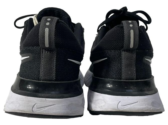 Nike React Infinity Run Flyknit III Laufschuhe aus schwarzem Synthetik - Ansicht 4