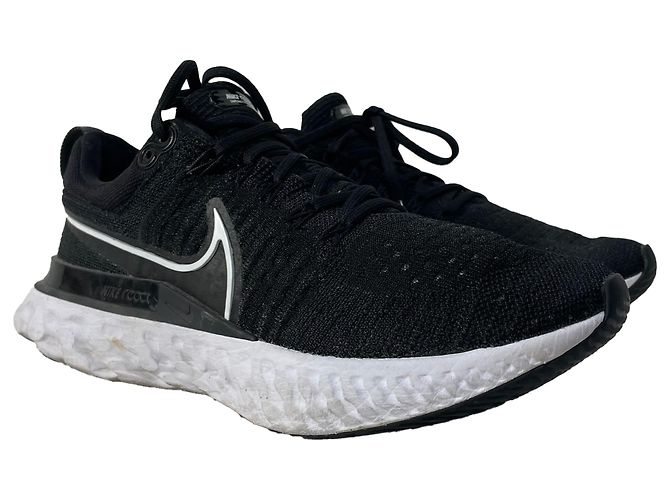 Nike React Infinity Run Flyknit III Laufschuhe aus schwarzem Synthetik - Ansicht 5
