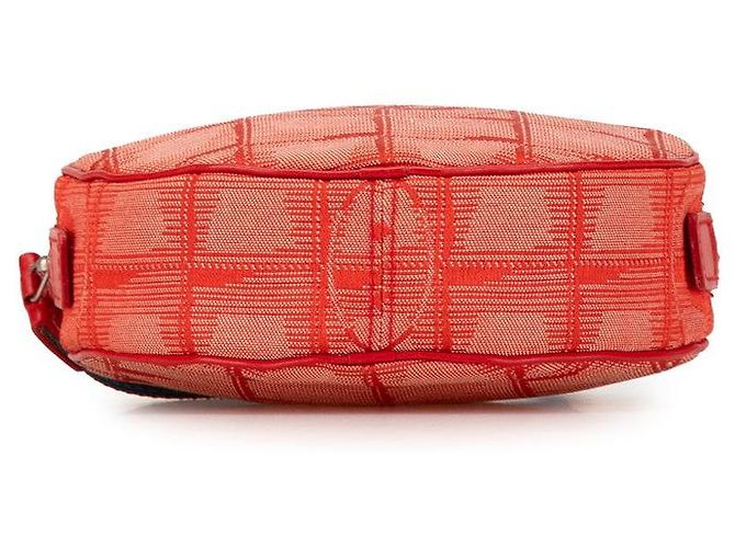 Vanity Chanel Canvas Coco Mark Tasche Rot - Ansicht 3