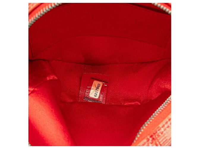 Vanity Chanel Canvas Coco Mark Tasche Rot - Ansicht 4