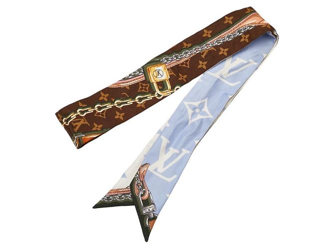 Sciarpa Ultimate Bando BB in seta Louis Vuitton Multicolore - vista 2
