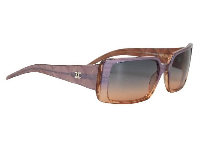 Chanel Gradient Sunglasses Plastic Purple - view 2