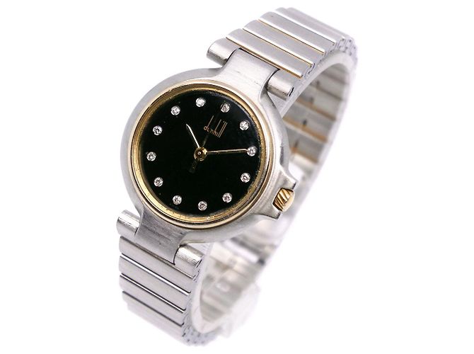 Alfred Dunhill Reloj Quartz Dunhill Millennium de Acero Inoxidable Negro - vista 2