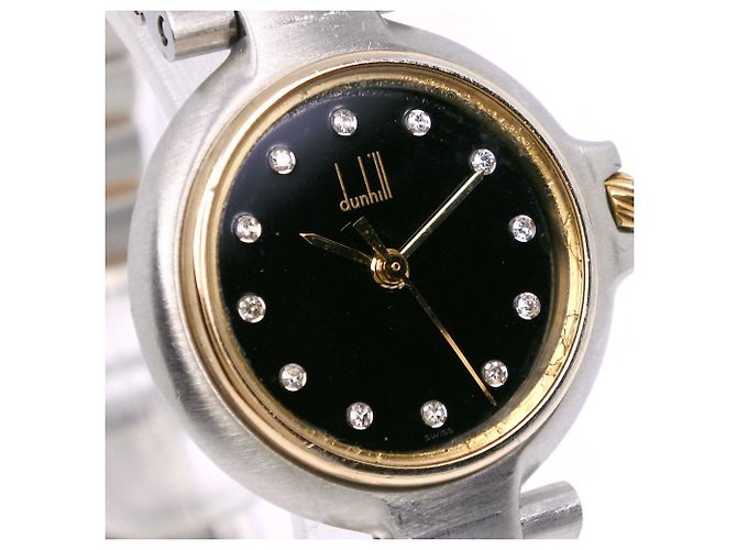 Alfred Dunhill Reloj Quartz Dunhill Millennium de Acero Inoxidable Negro - vista 3