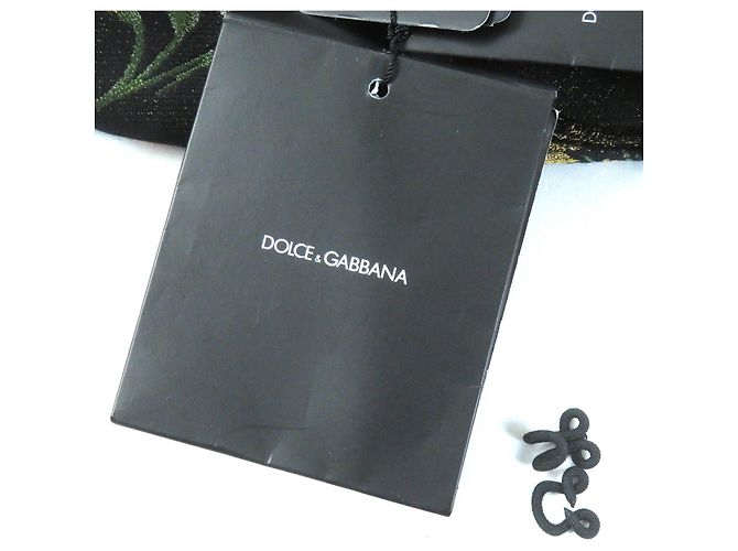 Chaqueta sin cuello de jacquard floral con cuentas Dolce & Gabbana - vista 14