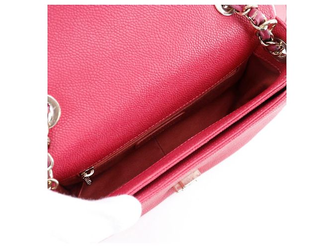 Borsa a Mano Chanel Caviar A93659 Rosa - vista 5