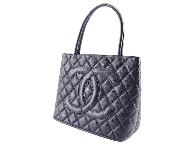 Chanel Caviar Hautetasche Schwarz - Ansicht 2