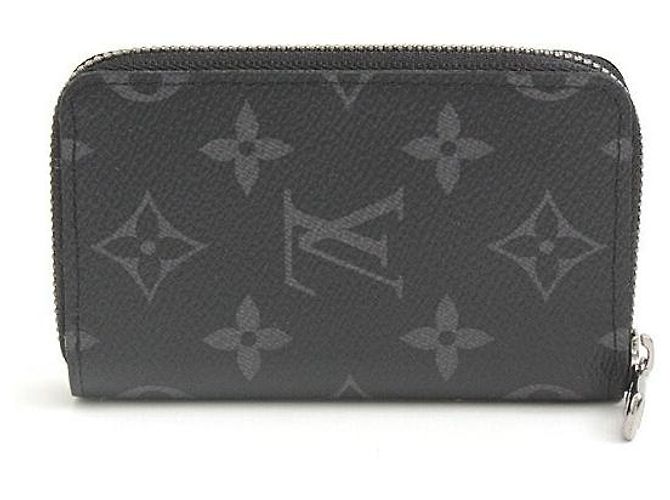 Porte-monnaie Zippy Monogram Eclipse M81662 de Louis Vuitton Noir - vue 2