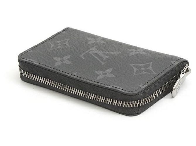 Porte-monnaie Zippy Monogram Eclipse M81662 de Louis Vuitton Noir - vue 3