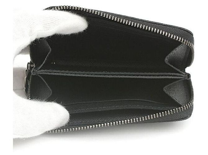 Porte-monnaie Zippy Monogram Eclipse M81662 de Louis Vuitton Noir - vue 4