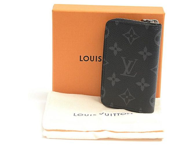 Porte-monnaie Zippy Monogram Eclipse M81662 de Louis Vuitton Noir - vue 7
