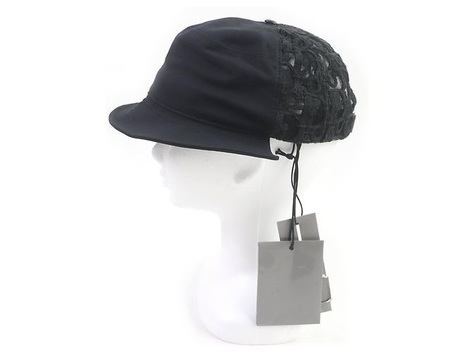 Gorra de Algodón Dior Oblique Negro - vista 2