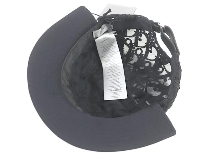 Gorra de Algodón Dior Oblique Negro - vista 4