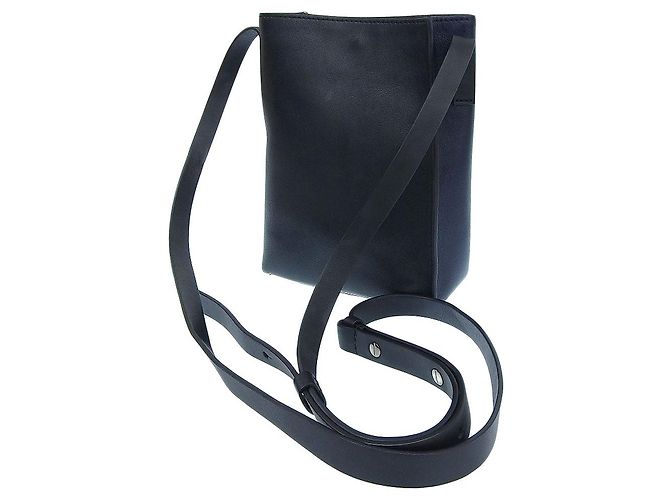 Autre Marque Borsa a tracolla Soft Nano Marni Museo blu navy - vista 2