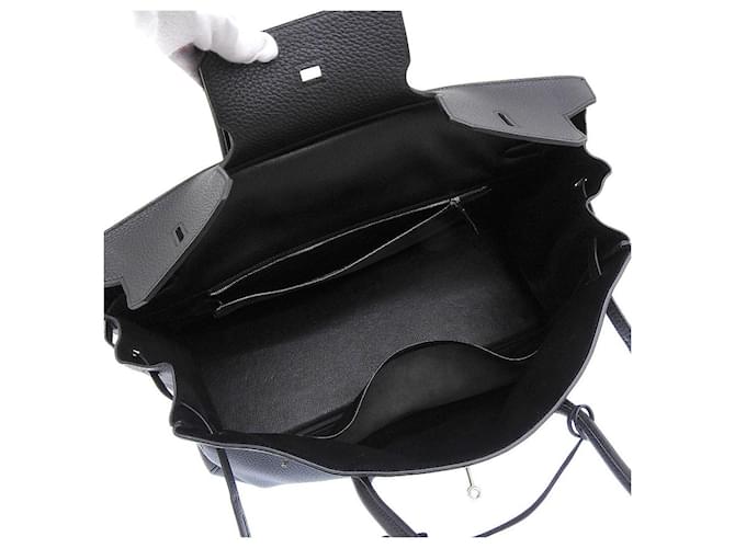 Hermès Borsa a mano lunga Hermes Birkin 45 nera Nero - vista 3