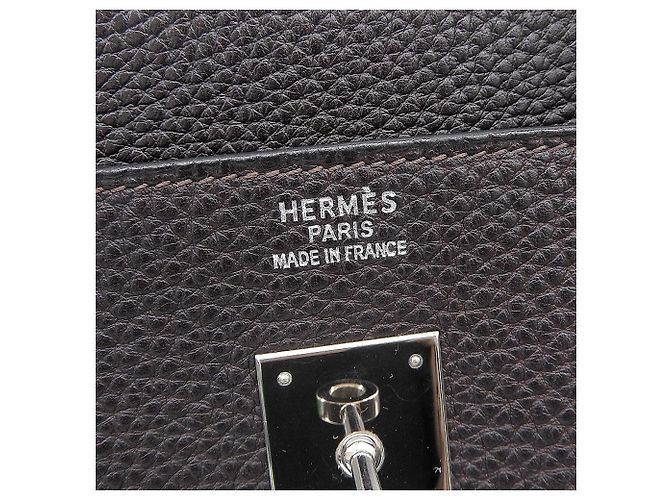 Hermès Bolsa Hermes Birkin 40 marrom escuro - vista 10