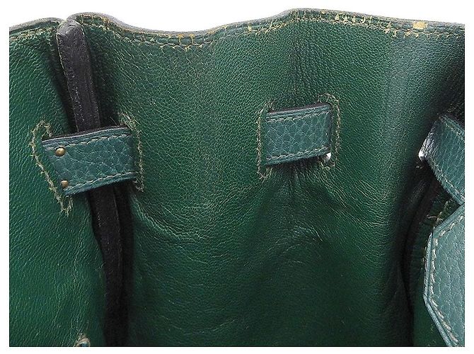 Hermès Sac à main Hermes Birkin 35 en Ardennes vert - vue 4