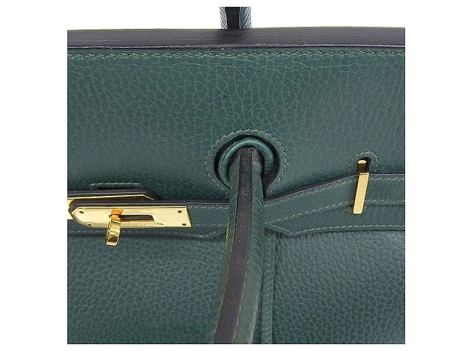 Hermès Sac à main Hermes Birkin 35 en Ardennes vert - vue 8