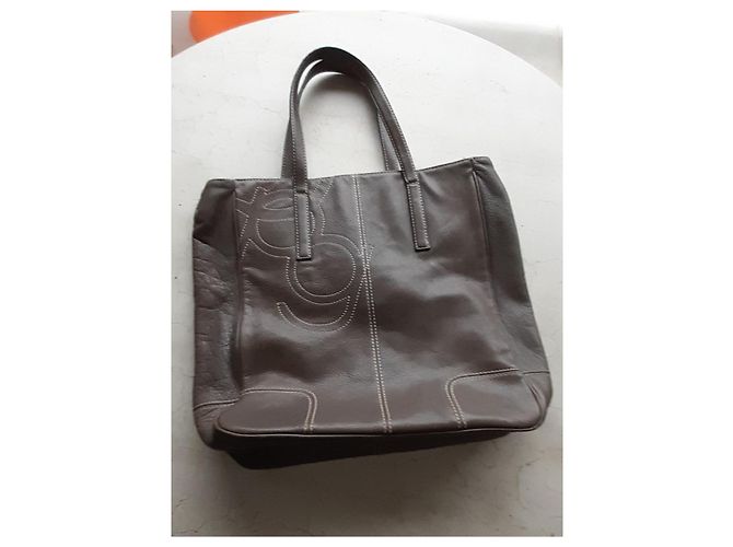 Purificacion Garcia Borsa Marrone Cachi - vista 10