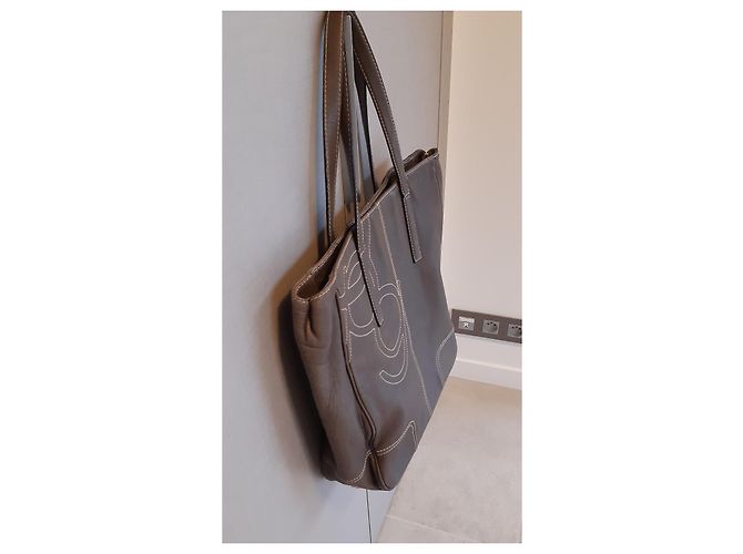 Purificacion Garcia Borsa Marrone Cachi - vista 15