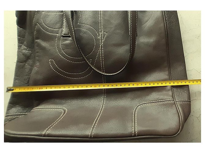 Purificacion Garcia Borsa Marrone Cachi - vista 6