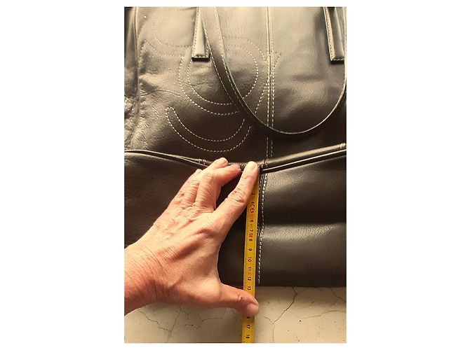 Purificacion Garcia Borsa Marrone Cachi - vista 8