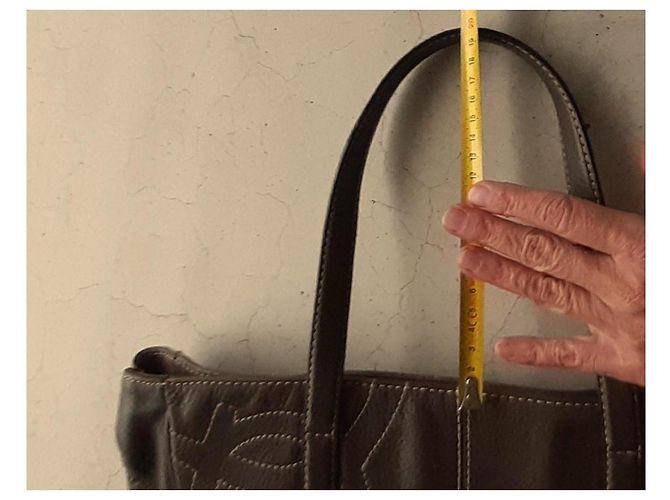 Purificacion Garcia Borsa Marrone Cachi - vista 9
