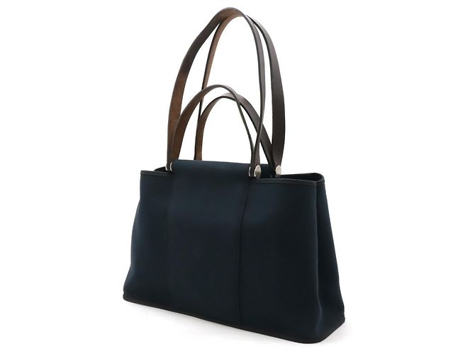 Hermès Borsa Tote Hermes Cabag Elan PM Nero - vista 3