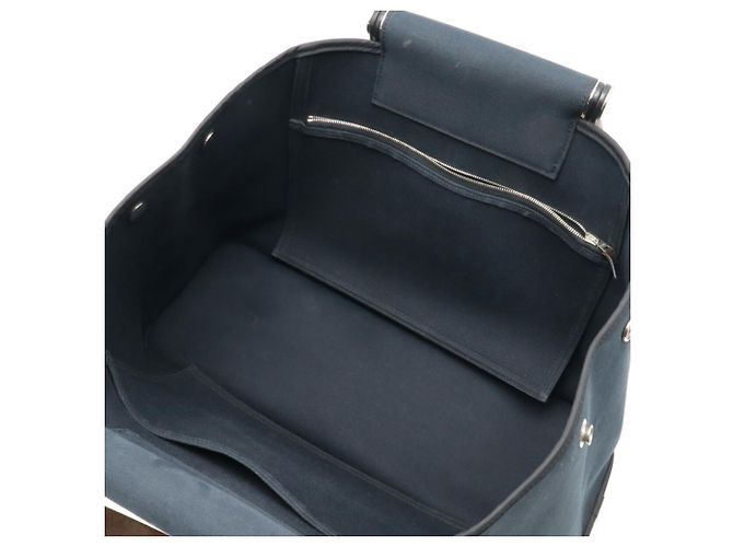 Hermès Borsa Tote Hermes Cabag Elan PM Nero - vista 8