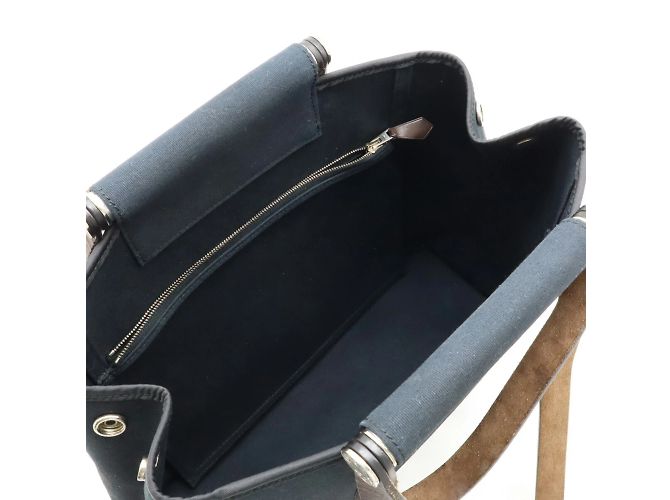 Hermès Borsa Tote Hermes Cabag Elan PM Nero - vista 7