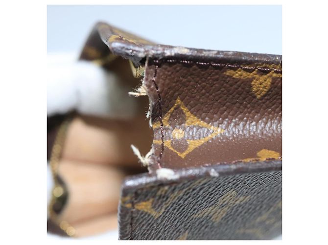 LOUIS VUITTON Monogram Bucket PM Bolsa de Accesorios LV Auth bs20033 Monograma - vista 10