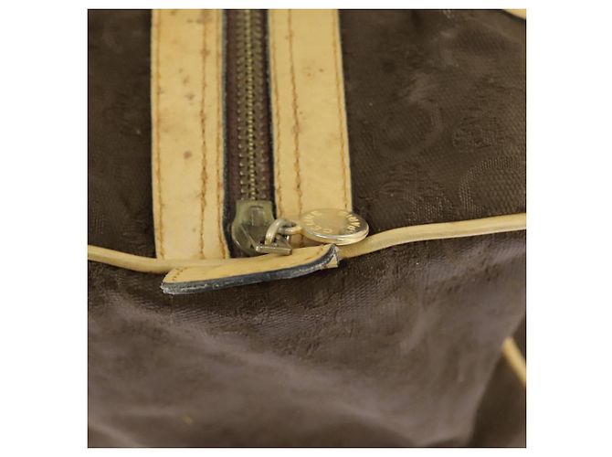 Céline CELINE C saluki Hand Bag Canvas Brown Auth 99417 - view 10