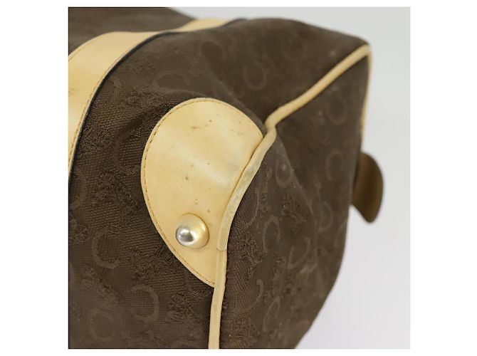 Céline CELINE C saluki Hand Bag Canvas Brown Auth 99417 - view 14