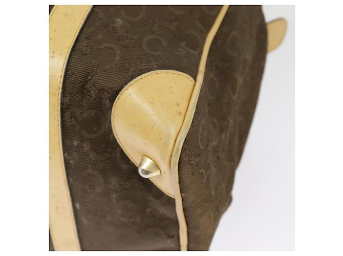 Céline CELINE C saluki Hand Bag Canvas Brown Auth 99417 - view 15