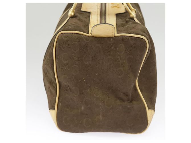 Céline CELINE C saluki Hand Bag Canvas Brown Auth 99417 - view 3