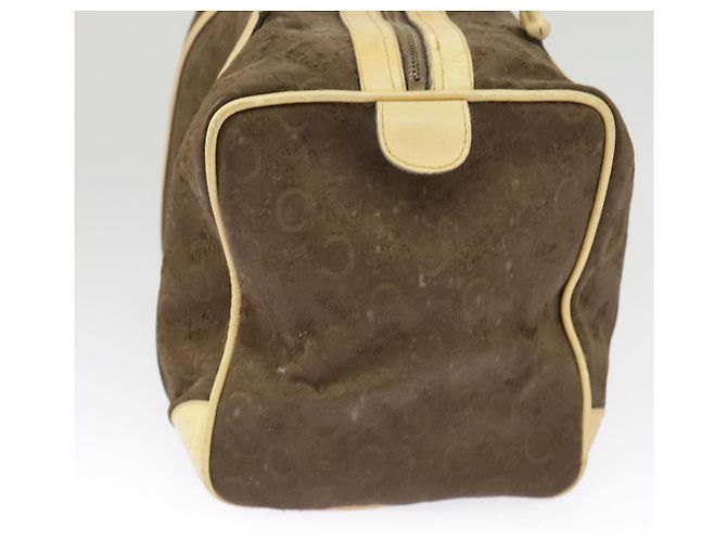 Céline CELINE C saluki Hand Bag Canvas Brown Auth 99417 - view 4
