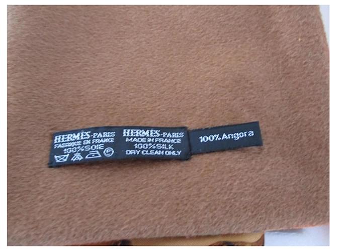Hermès Sciarpa in twill di seta e angora, 'Persona'. Multicolore - vista 5