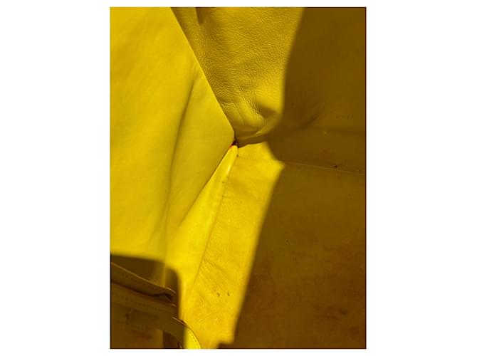 Phantom Céline Borse CELINE T. Pelle Giallo - vista 18
