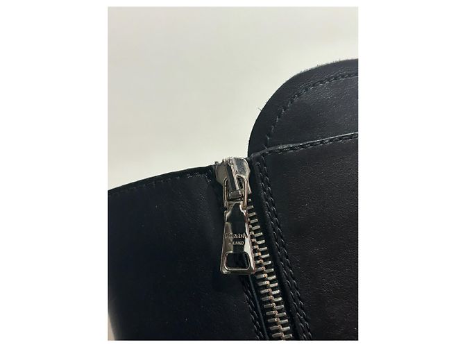 Botas PRADA T.EU 41.5 Cuero Negro - vista 10