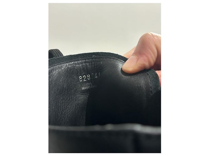 Botas PRADA T.EU 41.5 Cuero Negro - vista 12